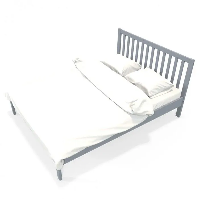 Lit PARKER 160x200 / Gris-1