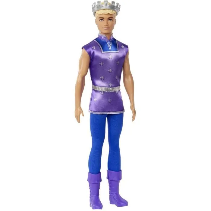 Barbie®-Ken® Prince-Poupée, blond, couronne HLC23-0