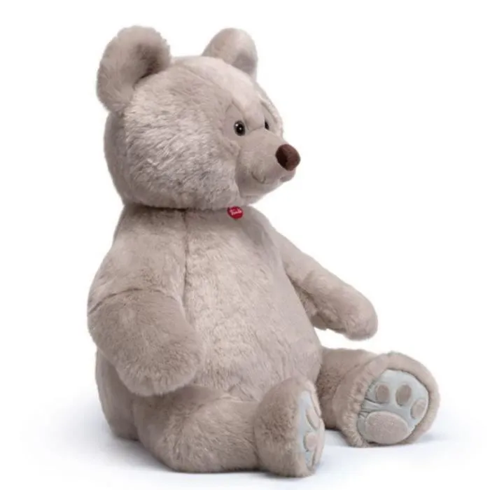 Peluche ours Brando - TRUDI - Maxi Jumbo - 95 cm - Greige - Pour enfant-1