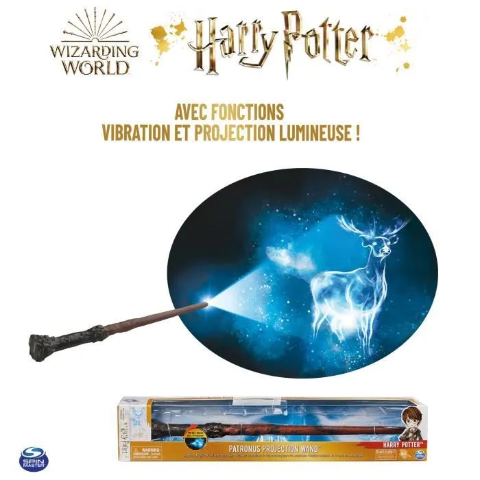 BAGUETTE MAGIQUE PROJECTION PATRONUS HARRY POTTER Wizarding World-1