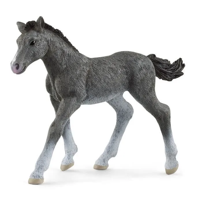 Figurine - SCHLEICH - Poulain Trakehnen - Gris - Horse Club - Magique-0