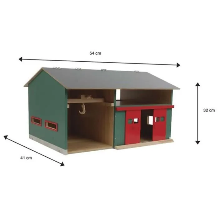 Kids Globe Atelier de ferme jouet 1:32-3