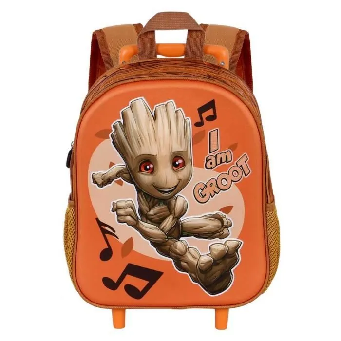 Sac à dos 3D à Roulettes Petit - Marvel I am Groot Soundtrack - Multicolore - Taille Unique-1