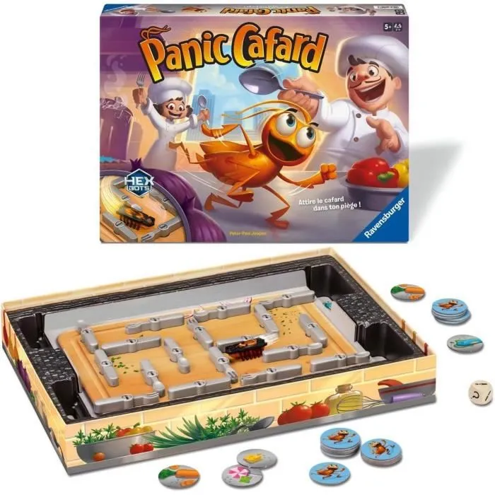 Panic Cafard, Jeu Société Enfants, Dès 5 Ans, Ravensburger-1