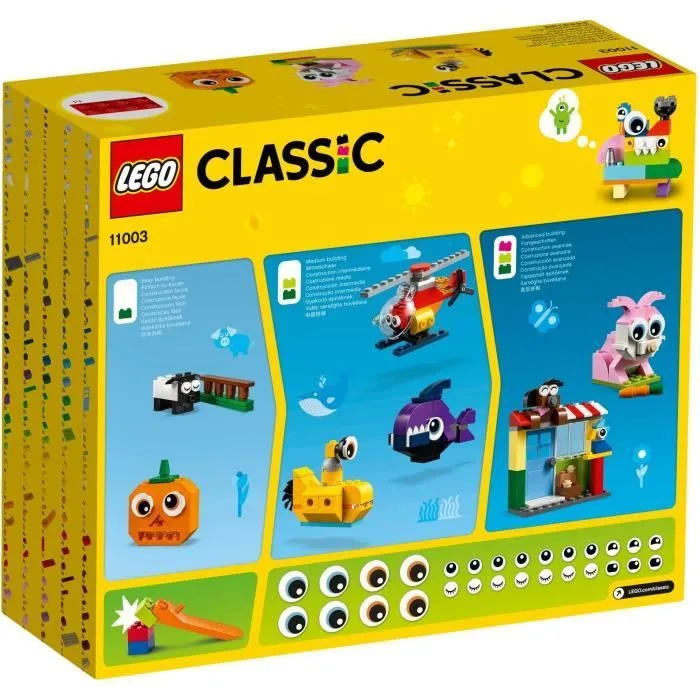 LEGO® 4+ Classic 11003 La boîte de briques et d'yeux-1