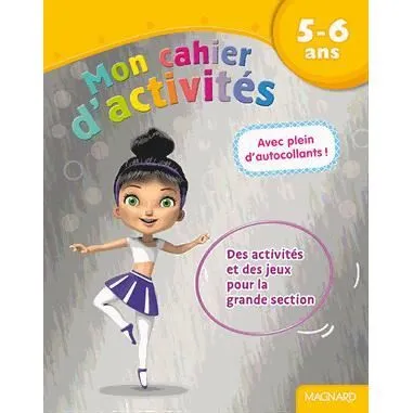Mon cahier d'activités Danseuse-0
