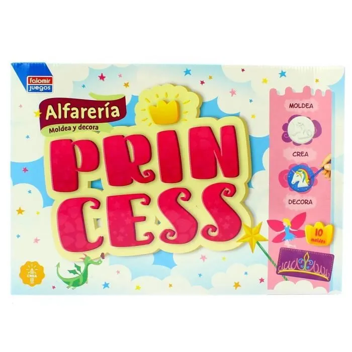 Poterie Princesse - FALOMIR - PIECE DETACHEE JEU SCIENTIFIQUE - Age 8 ans - Couleur Rose - Genre Fille-0