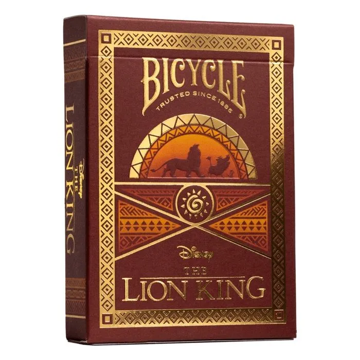 Jeux de société-Jeu De Cartes - Bicycle - Le Roi Lion-1