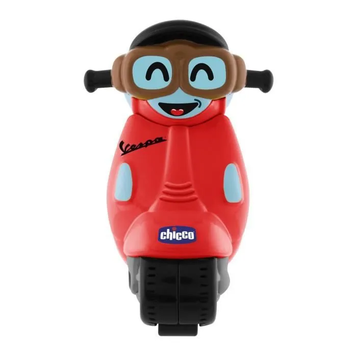 Mini Vespa Primavera Rouge - CHICCO - Véhicule à rétro-friction - Pour enfants de 3 ans et plus-2