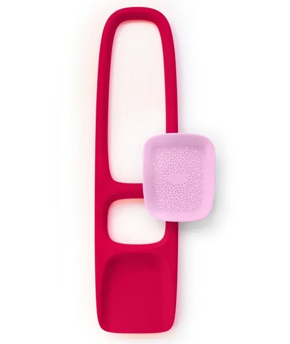 Pelle Scoppi - QUUT - Cerise - Incassable - Ergonomique - 100% recyclable-0