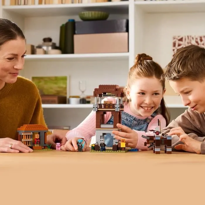 LEGO Minecraft 21278 L’Avant-Poste De Pillards Et Le Ravageur - Jeu Pour Garçon Dès 9 Ans-4