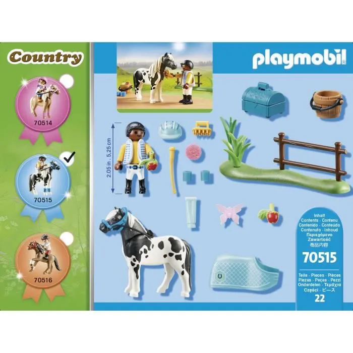 Country Poney Lewitzer à collectionner-3