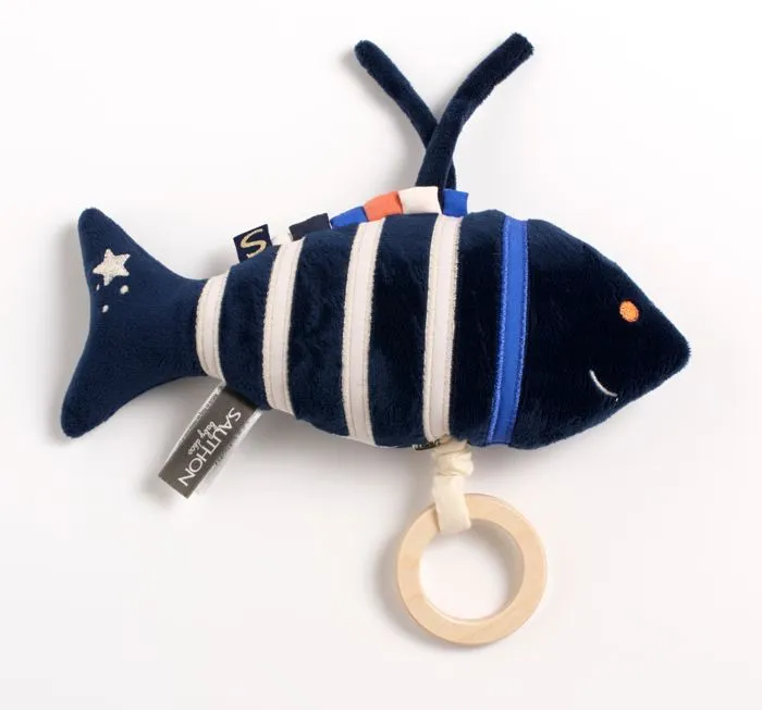 Peluche musicale poisson Baby Sailor-0