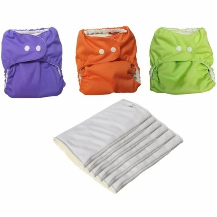 Minipack De Couches Lavables - So Easy Taille Unique (3-15 kg)-0