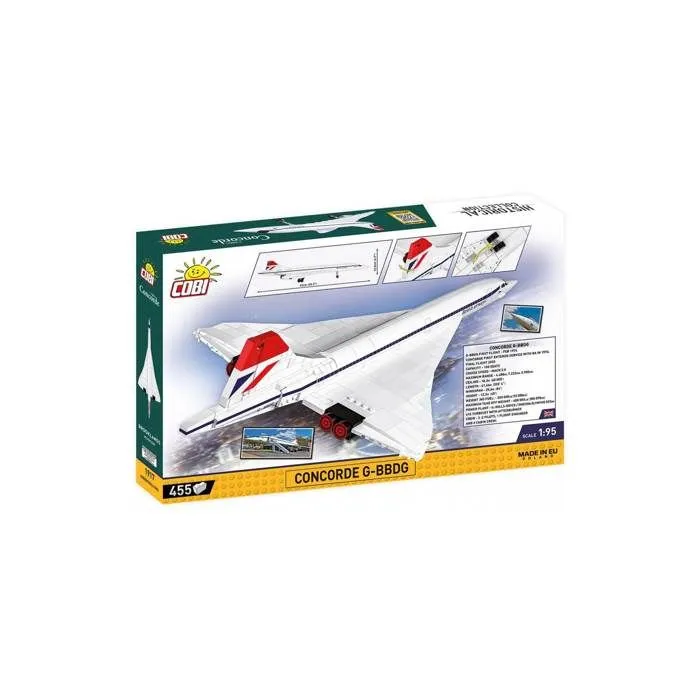 Jeux de construction - Concorde Concorde - 455 pièces Cobi-2