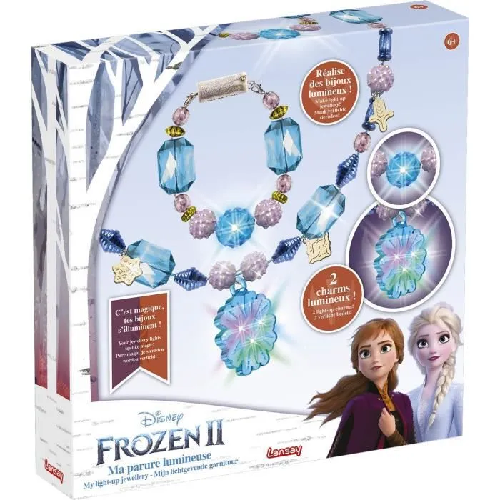 LANSAY La reine des neiges II Création maquillage Ma parure lumineuse - Fille - À partir de 6 ans-0