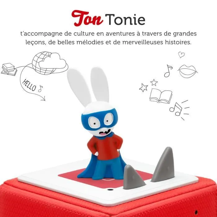 tonies® - Figurine Tonie - Super Lapin - Simon- Figurine Audio pour Toniebox-1