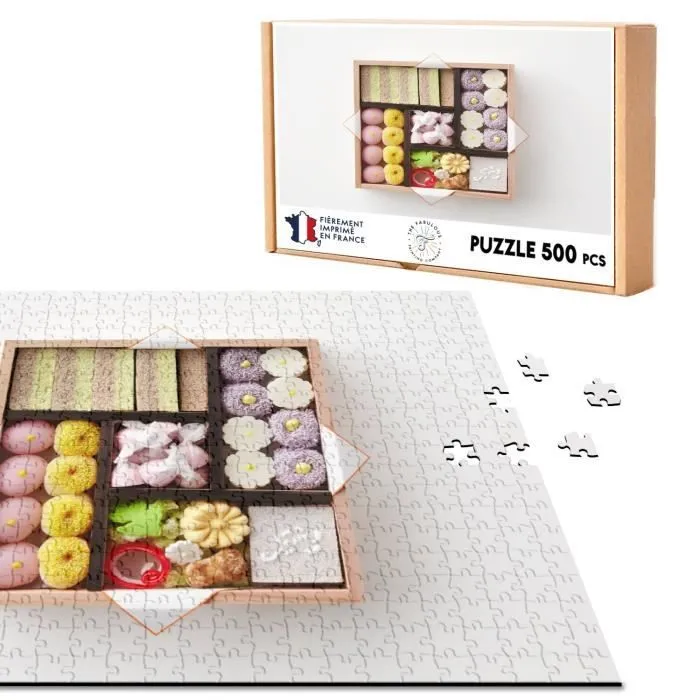 Puzzle Classique - FABULOUS - Dessert Bonbons Japon - 500 Pièces - Pour Adulte - Intérieur-0