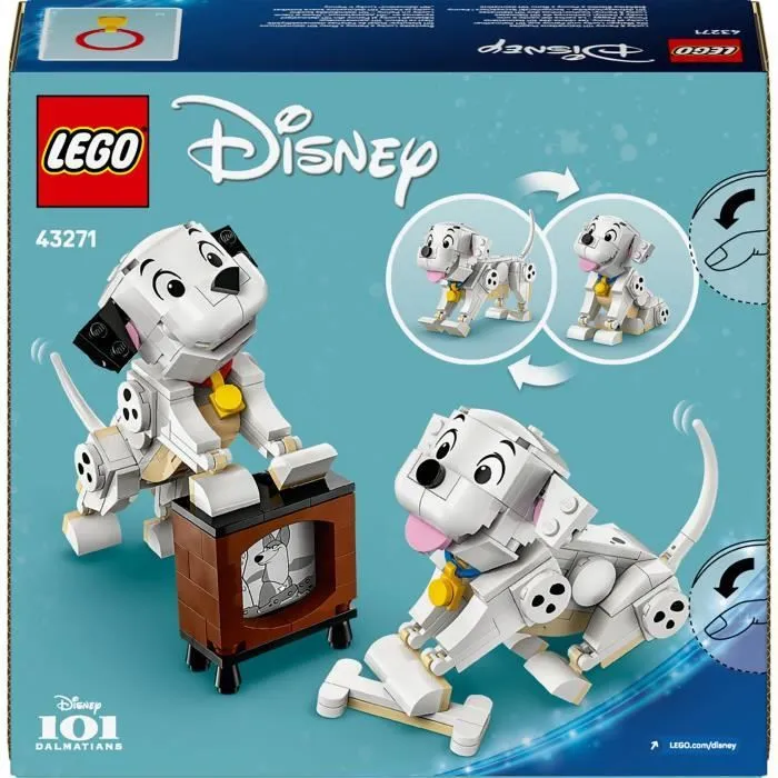LEGO Disney 43271 Lucky et Penny, les Chiots des 101 Dalmatiens - Jeu Fille dès 6 ans-5