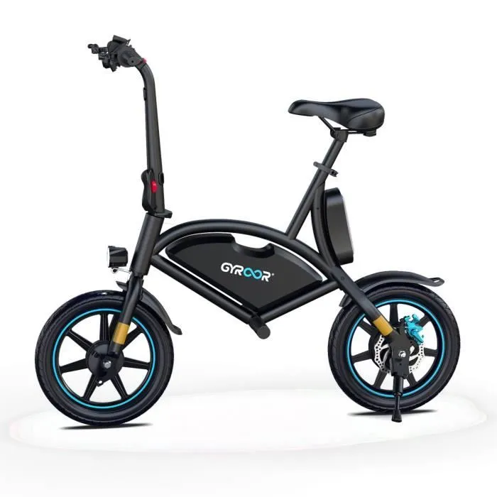 Draisienne électrique - GYROOR - C147 - 36V/7.8Ah - 350W - 14 pouces - App mobile - support de téléphone-1