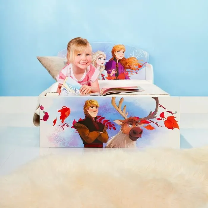 DISNEY LA REINE DES NEIGES Lit enfant 70x140 cm - Sommier inclus-5