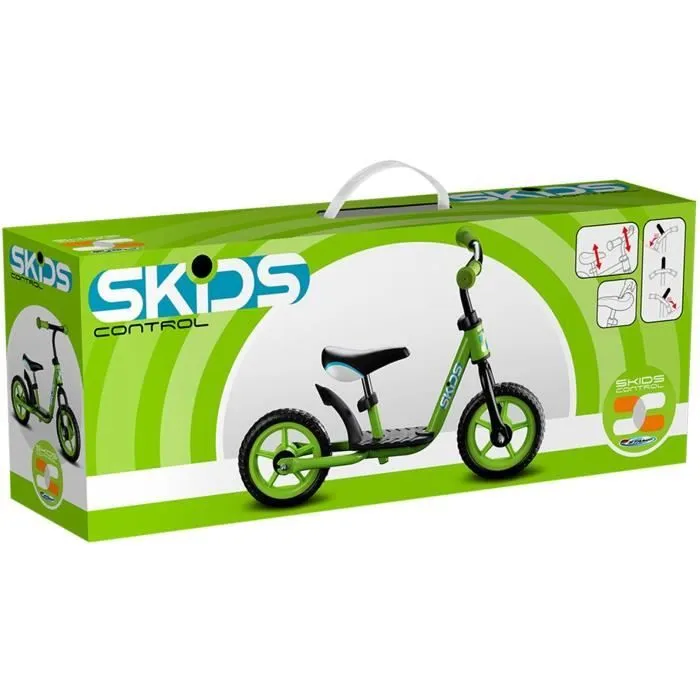 Draisienne avec repose-pieds - Vert - SKIDS CONTROL-4