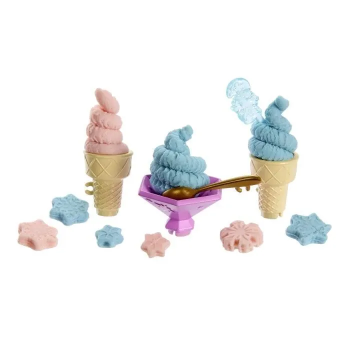 Disney-La Reine des Neiges-Elsa et Olaf Douceurs Givrées-Coffret pâte à modeler HMJ48-5