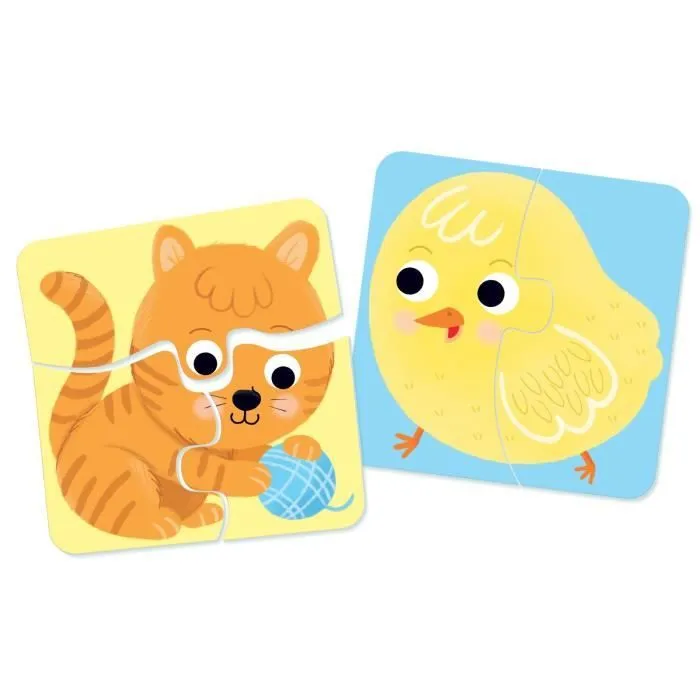 Puzzle Animaux Ferme à Assembler pour Enfant - Jeux Educatif-1