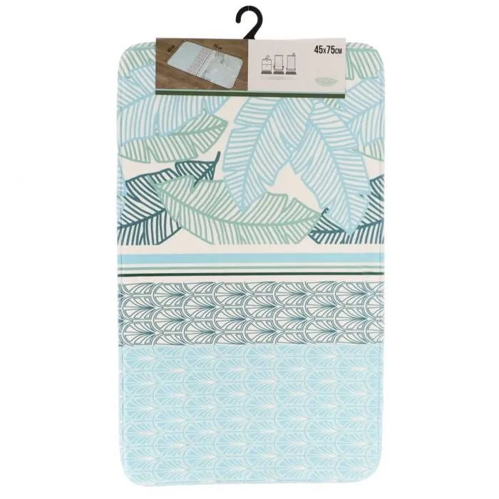 TENDANCE Chantilly (Lineance) Tapis de Bain en Microfibre imprimé 40 x 75 cm, Polyester, décoré, 45 x 75 cm-1