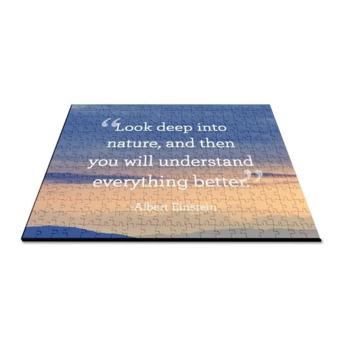 Puzzle Classique - FABULOUS - Albert Einstein Look Deep Citation - 280 Pièces - Intérieur - Mixte - Adulte-2