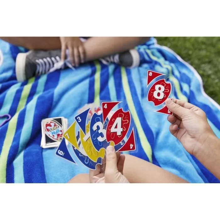 Mattel Games - UNO H20 TO GO - Uno Sport Jeu De Cartes - Jeu De Cartes Famille - 7 Ans Et + - P1703 - Jeux de cartes mattel uno P170-5