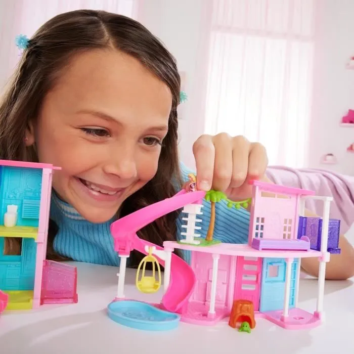 Barbie-Maison de Poupée Mini-BarbieLand-Coffrets maison et accessoires HYF44-7