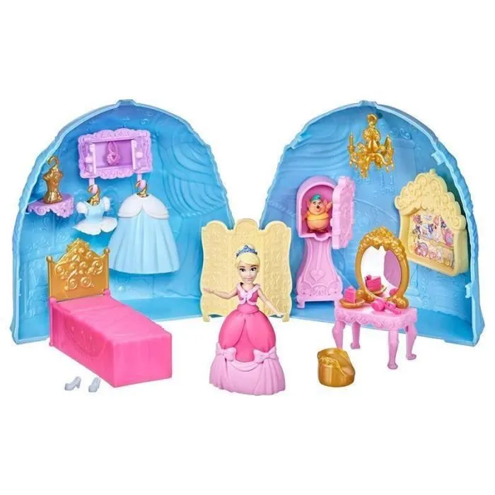 Poupée Cendrillon et ses surprises - Coffret Secret Styles Disney Princesses-3