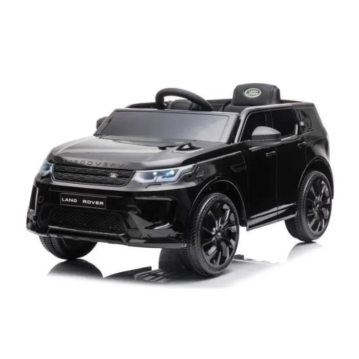 Voiture électrique 12V Land Rover Discovery Noir - Pack Luxe-1