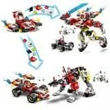 LEGO DREAMZzz 71497 Robot-tigre de Cooper et bolide de Zero - Jouet de construction 3-en-1-3
