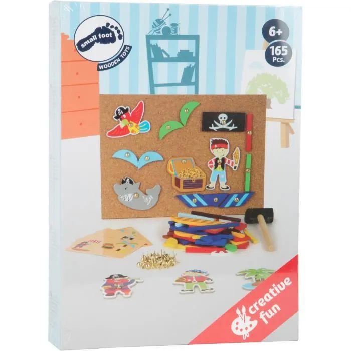 Jeu de marteau en bois Pirates SMALL FOOT - à partir de 6 ans-2