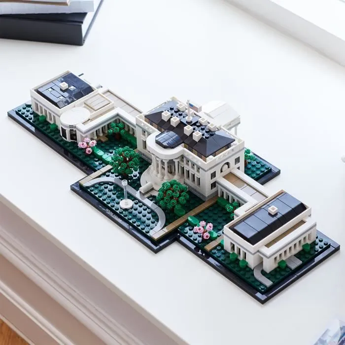 LEGO® 21054 Architecture La Maison Blanche, Ensemble de construction Landmark, Modèle de Collection et d'Exposition pour Adultes-1