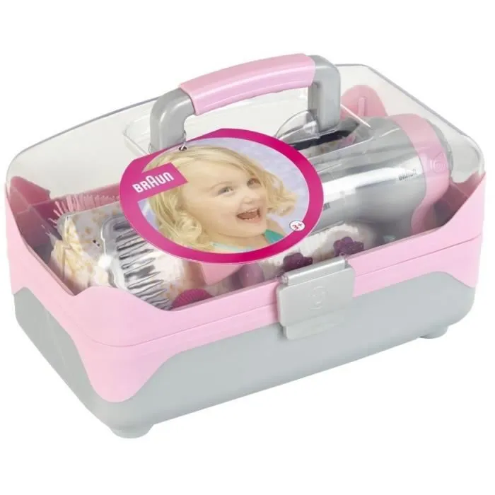 KLEIN - Vanity de coiffure Braun avec sèche-cheveux électronique-1
