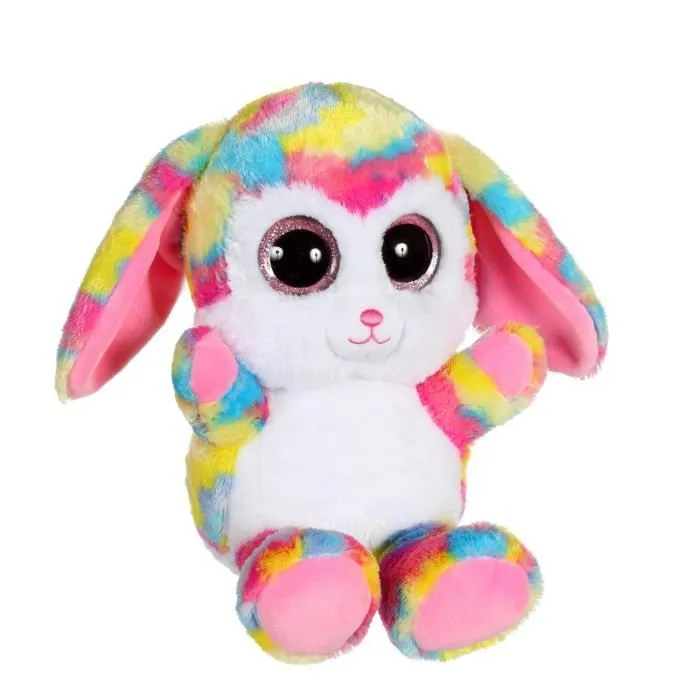 Gipsy Toys - Brilloo Friends - Lapin Troody - 23 cm - Rose & Jaune-1