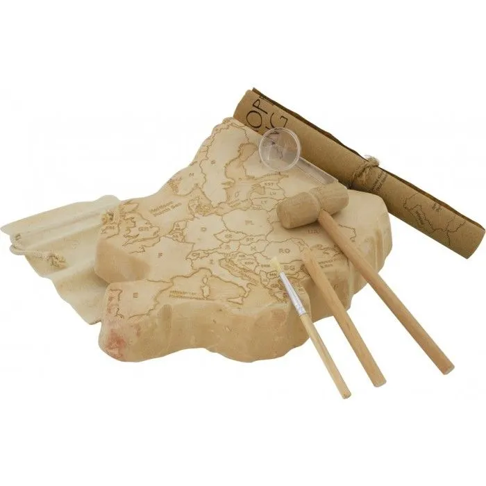 Jeu de société - ULYSSE - 2809 - Kit Archeo - Chasse Au Trésor - Enfant - Multicolore - Beige-2