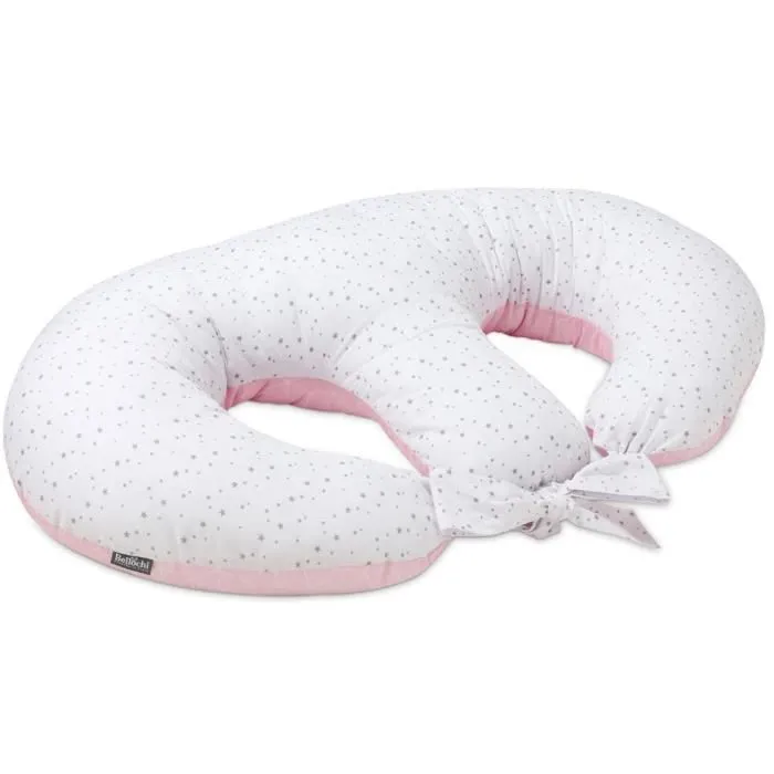 Bellochi Coussin D'allaitement Jumeaux avec Housse Coussin Allaitement - 100% Coton - Aurora-0