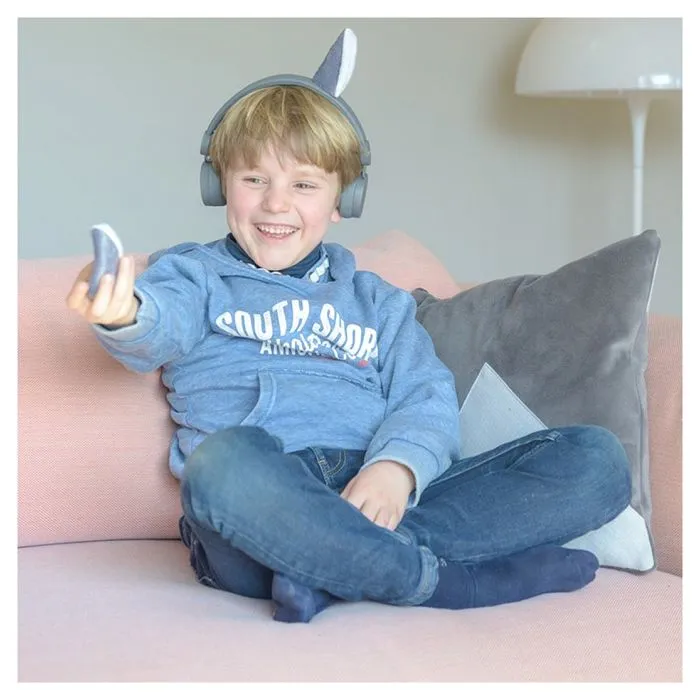 Casque audio enfant Kidyears Loup - Kidywolf - Limitation sonore à 85dB-2