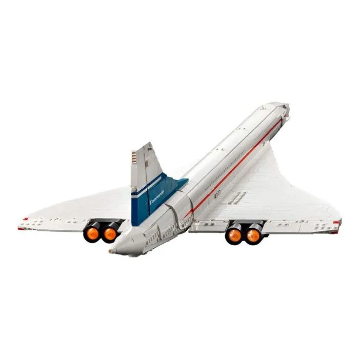LEGO 10318 Exclu Cdiscount Icons Le Concorde, Maquette d'Avion à Construire pour les Adultes, Set de Véhicule d'Avion-3