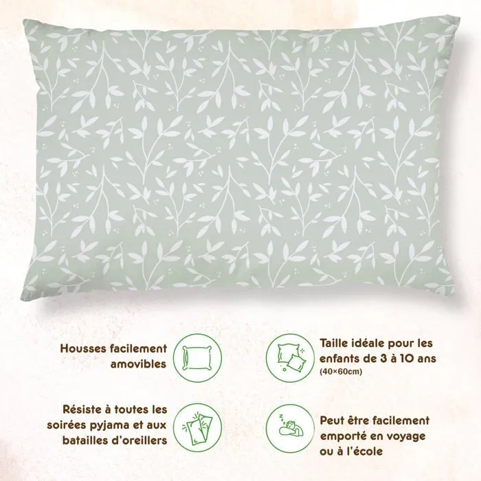 Oreiller avec Taie - 40x60 - Herbal | SUPERBE BEBE-2