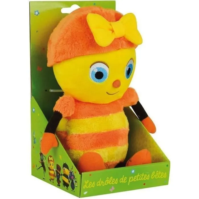 DROLES DE PETITES BETES Peluche Mireille l'abeille ± 25 cm-4