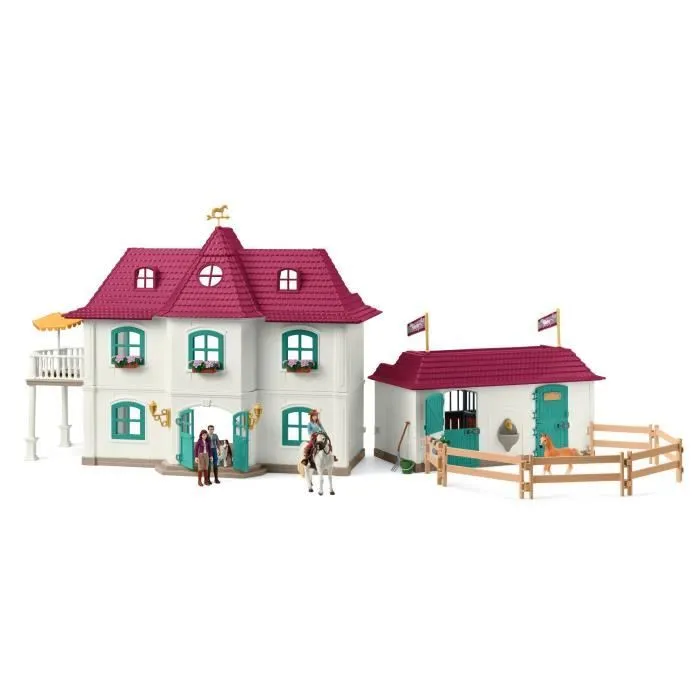 Coffret Grand centre équestre de Lakeside, SCHLEICH 42706, Horse Club, Dès 4 ans-2