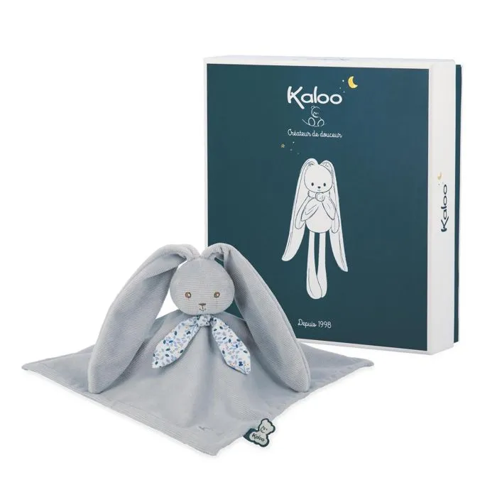 Doudou lapin bleu Lapinou-0