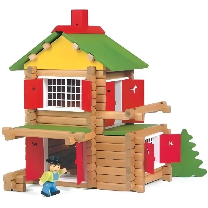 JEUJURA - Mon Chalet en Bois, 135 pièces-0