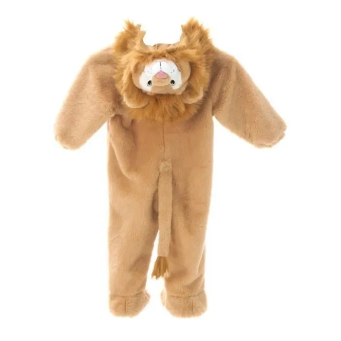 DÉGUISEMENT LION SAVANE PELUCHE BÉBÉ 1/2 ANS Beige, Ivoire, Crème, Écru, Naturel, Taupe-1
