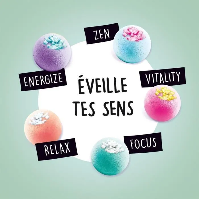 CANAL TOYS - So DIY - Kit pour créer 3 boules de bain effervescentes - Aromathérapie - So Bomb - Bath Bomb 3 Pack - BBD 039-2